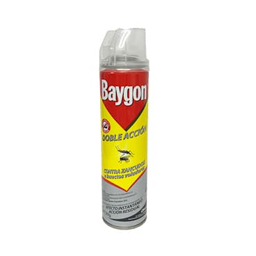 BAYGON DOBLE ACCION AMARILLO ZANCUDOS E INSECTOS 360 ML - 1