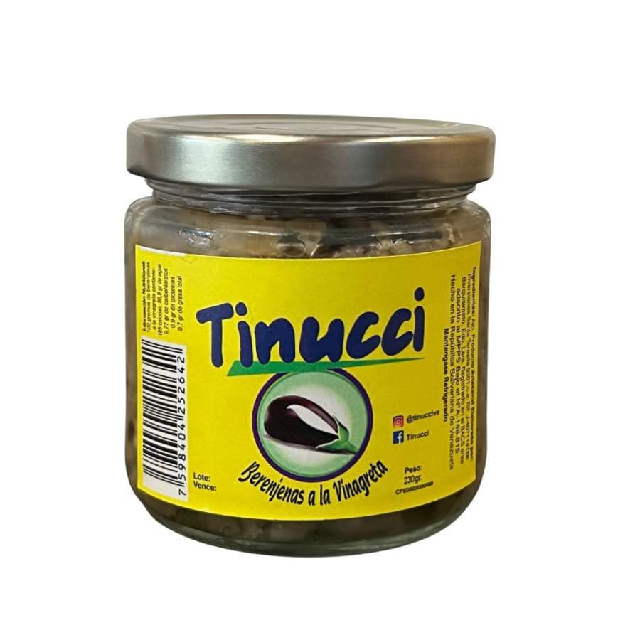 BERENJENAS A LA VINAGRETA 450GRS TINUCCI