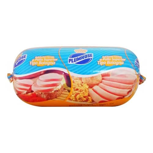 BOLOGNA DE POLLO PLUMROSE 500 G - 1