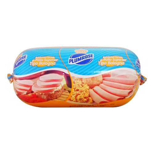 BOLOGNA DE POLLO PLUMROSE 500 G 