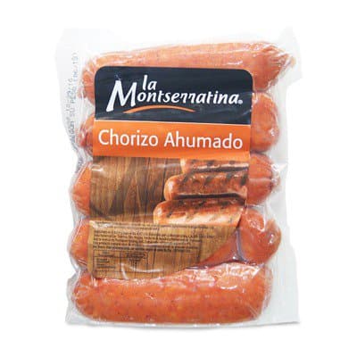 CHORIZO AHUMADO A GRANEL( MONTSERRATINA) X KG