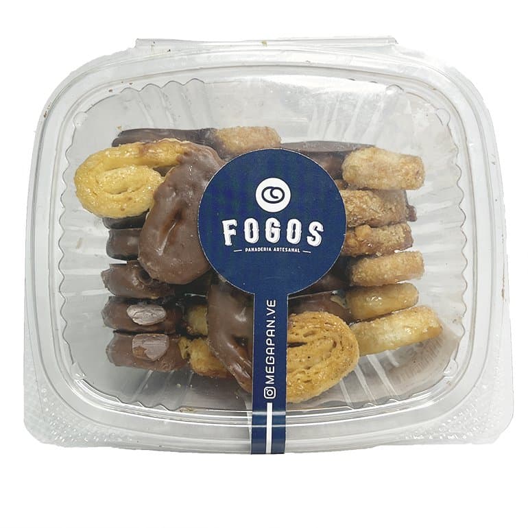 PALMERITAS CON CHOCOLATE FOGOS (MEGAPAN) - 1