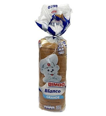 PAN BLANCO BIMBO 500 GR 