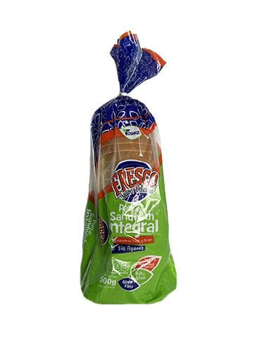 PAN DE SANDWICH INTEGRAL 500 G (FRESCO)