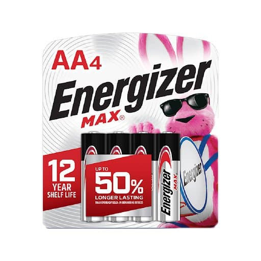 BATERIAS ENERGIZER MAX  AA x 4