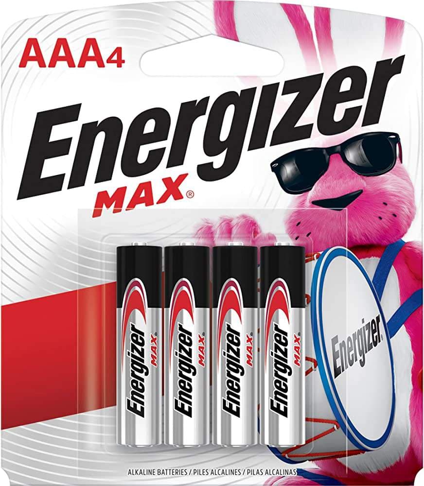 BATERIAS ENERGIZER MAX AAA x 4 UND