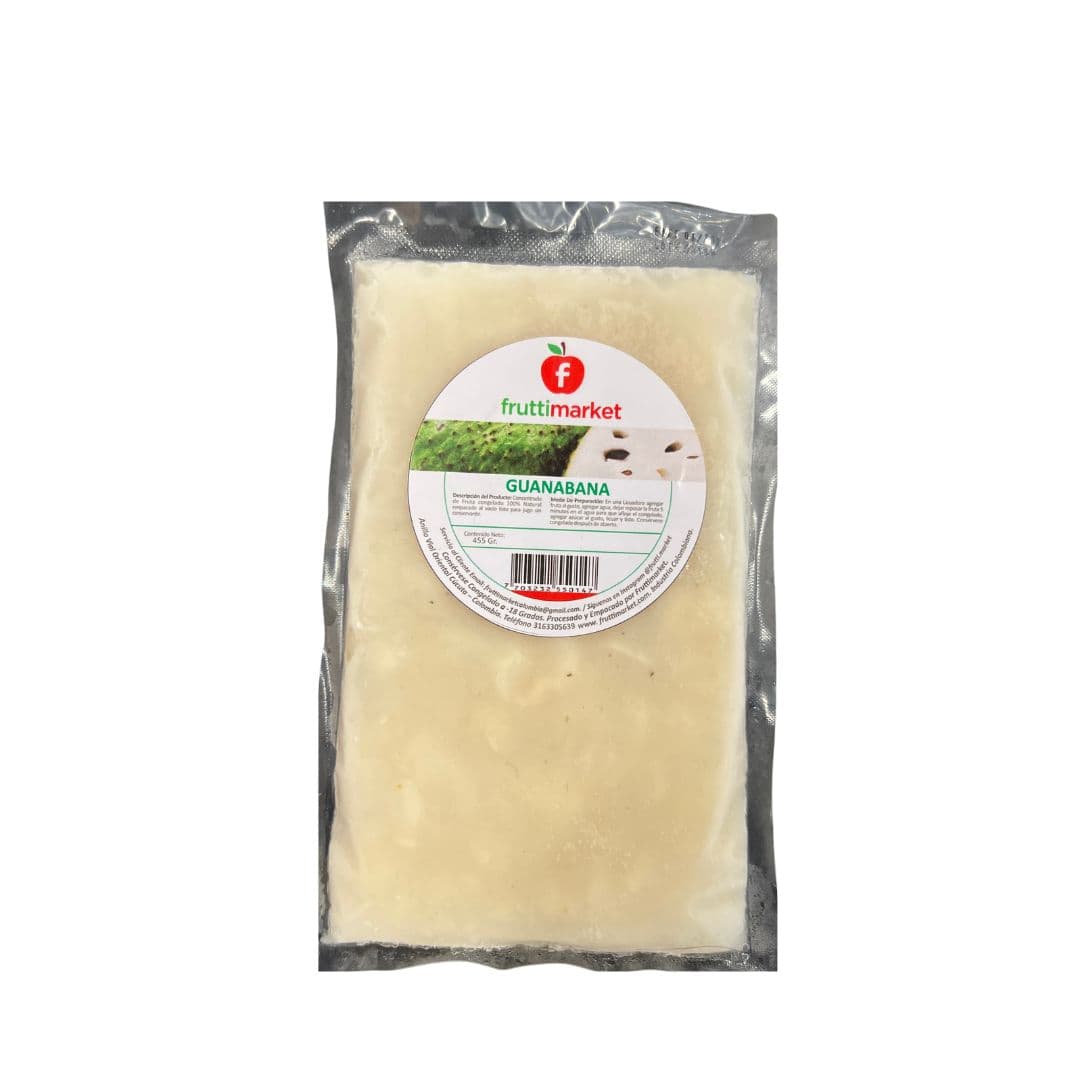GUANABANA IMPORT CONGELADO FRUTTIMARKET - 1
