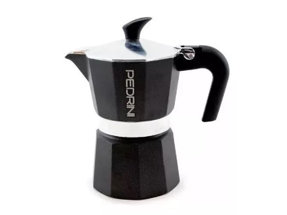 CAFETERA NEGRA 6 TAZAS PEDRINI (P9114) - 1