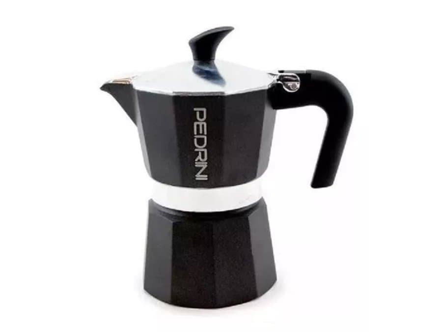 CAFETERA NEGRA 6 TAZAS PEDRINI (P9114)