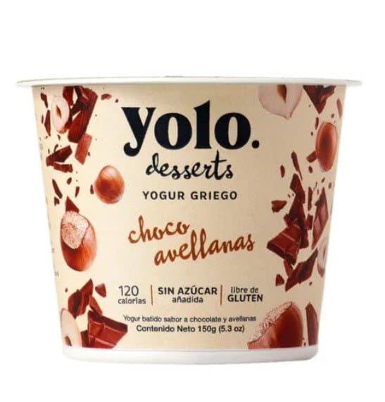 YOGUR GRIEGO CHOCO AVELLANA YOLO 150 GR